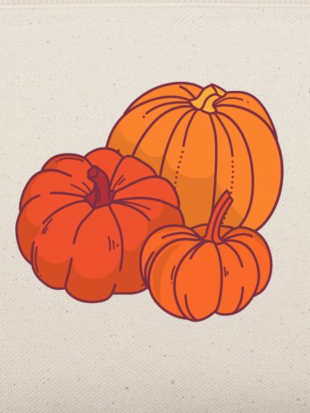 Cartoon Style Pumpkins