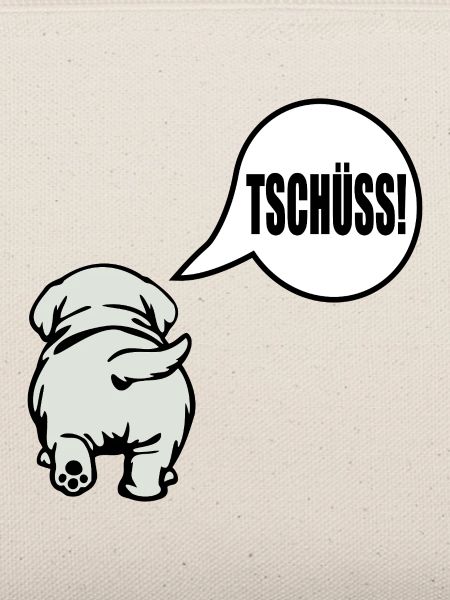 Hunde Abschied Tschüss