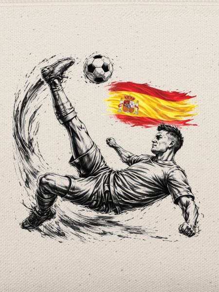 Fußball Fallrückzieher Spanien Style