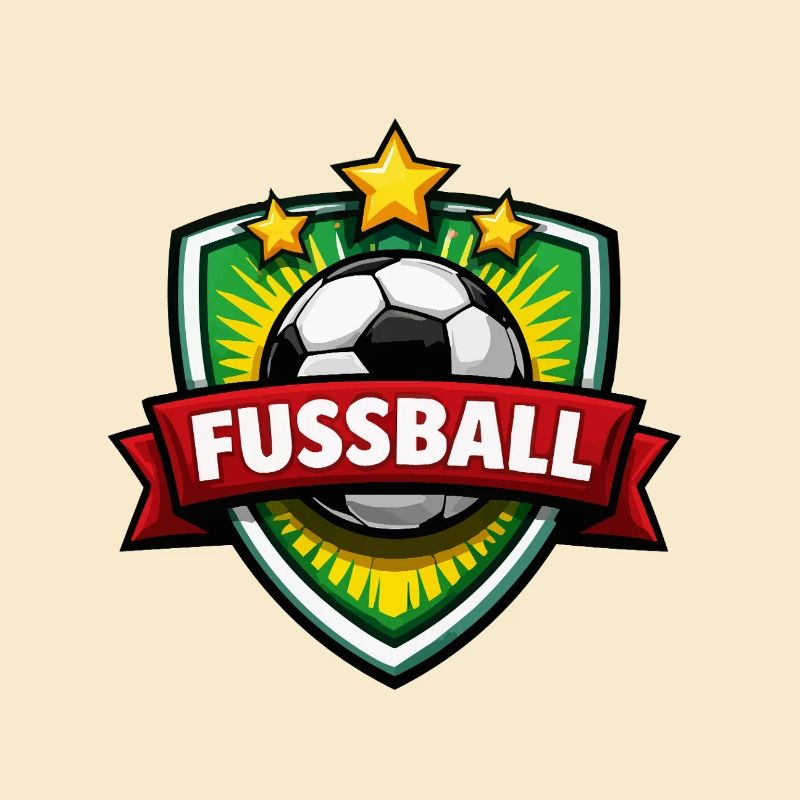Fussball Shield mit Banner