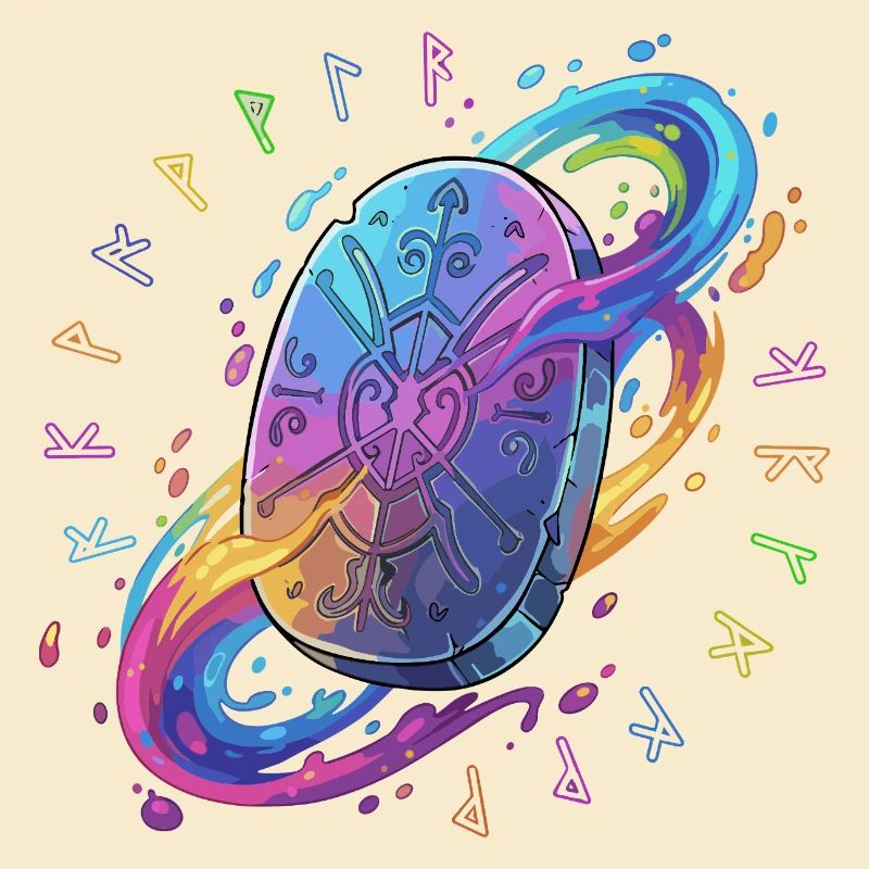 Rainbow Runes Shield