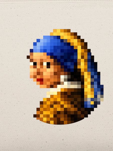Das Mädchen mit dem pixeligen Perlenohrring