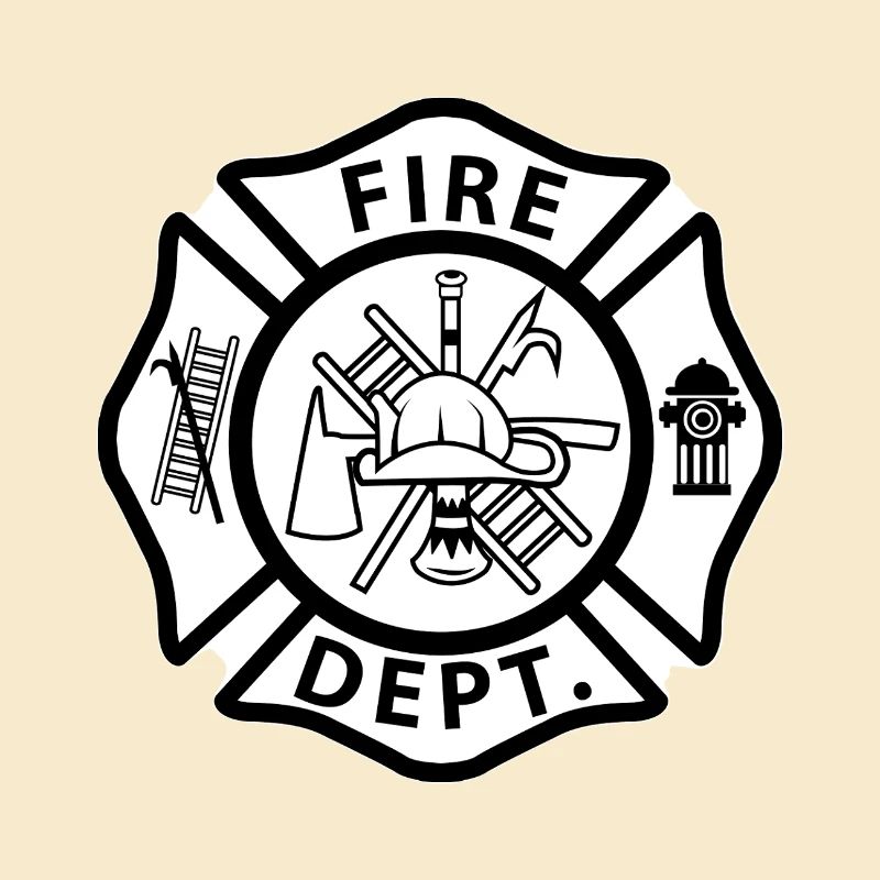 Feuerwehr Abzeichen Emblem