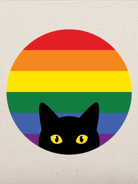 Pride Month LGBT – Späh-Katze