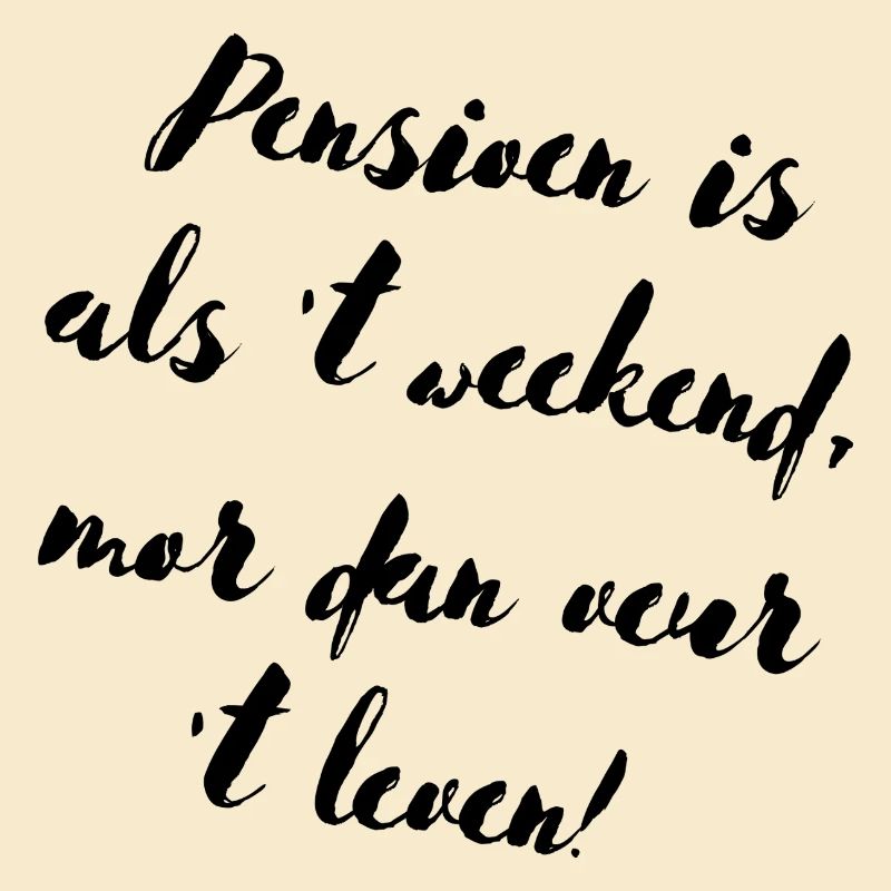 Ruhestand: Weekend Veur Altijd !
