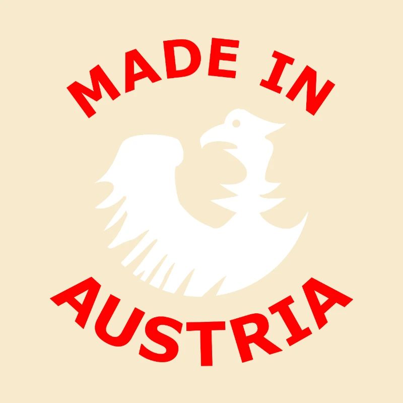 Made in Austria Eagle Logo Silhouette
