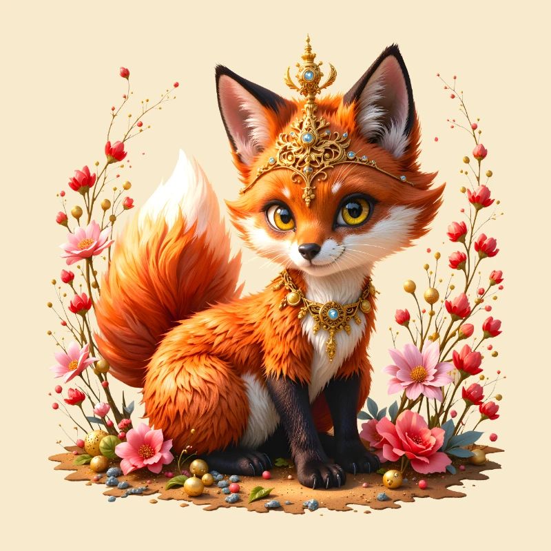Bijoux floraux Fox