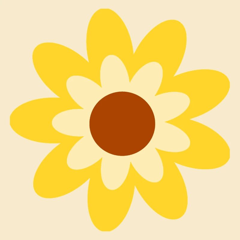 70s Flower Pattern Hippie Gift