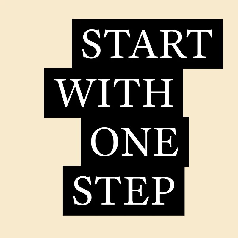 Start With One Step Motivation