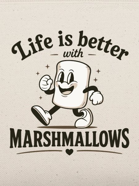 Das Leben ist besser mit Marshmallows