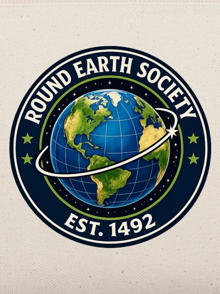 Round Earth Society Globe Tee