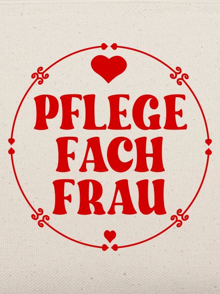 Herz Pflegefachfrau - Pflegerin