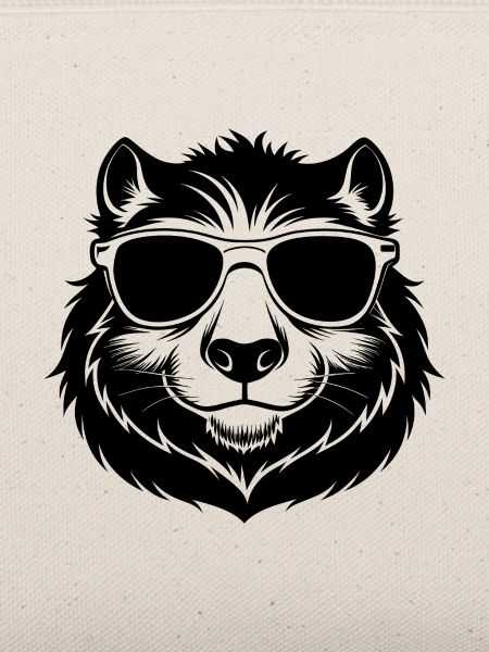 Kapybara mit Sonnenbrille