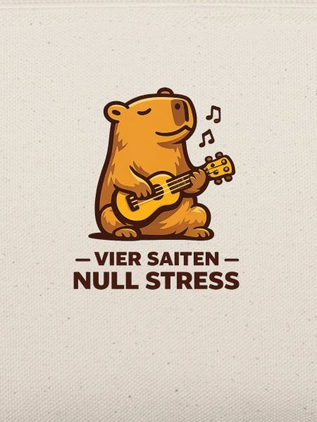 Vier Saiten Null Stress Ukulele Wasserschwein