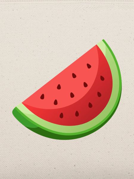 Wassermelonenscheibe