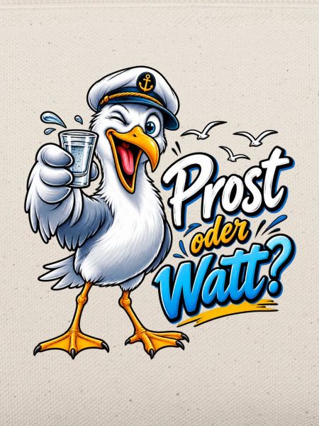 Prost oder Watt? Seemöwenkapitän