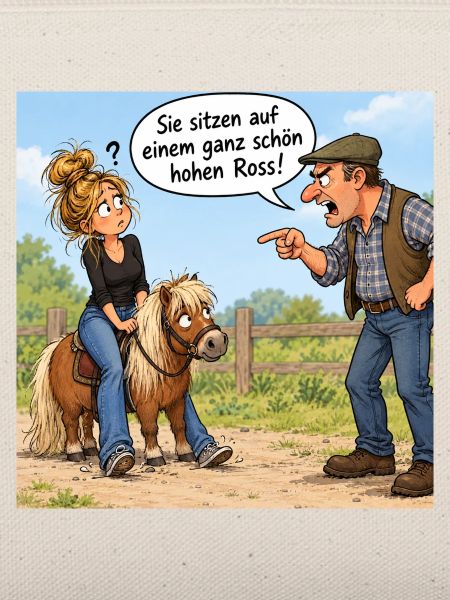Auf dem hohen Ross