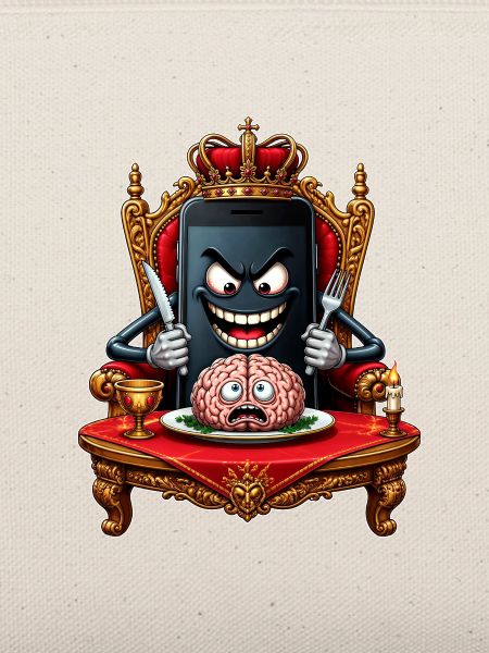 King Gehirnfressend Smartphone