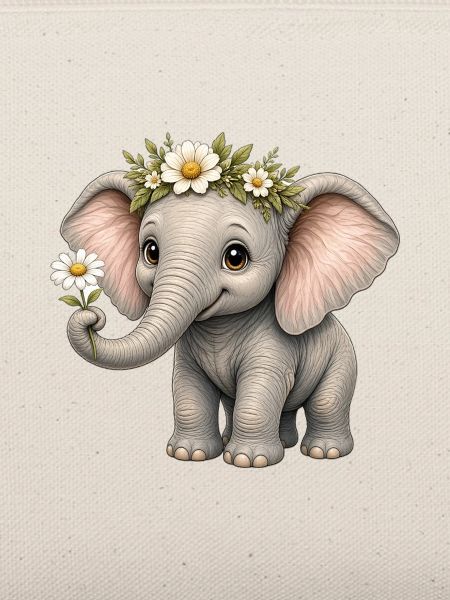 Cute Elephant – Daisy Trunk Friend