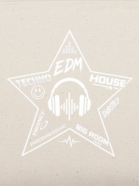 Star EDM Kopfhörer Grafik
