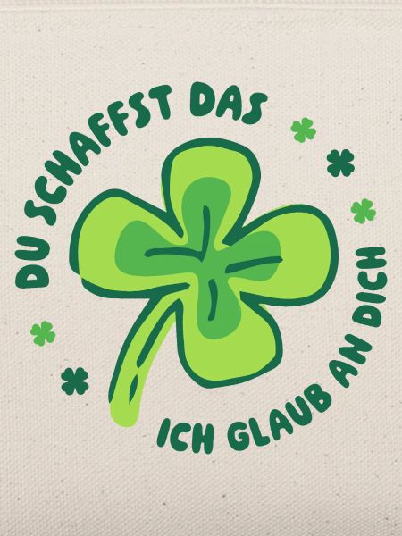 Du schaffst das! – Glücksklee Mutmacher