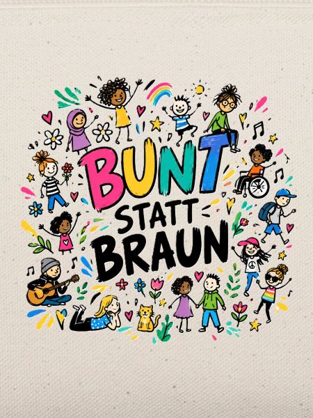 Bunt statt Braun