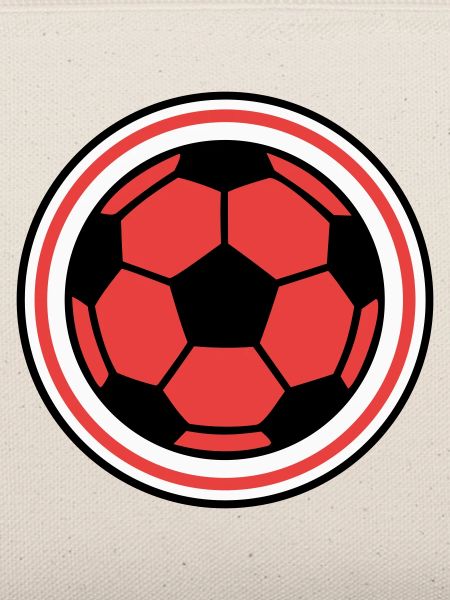 Fussball Ball Kreis Logo
