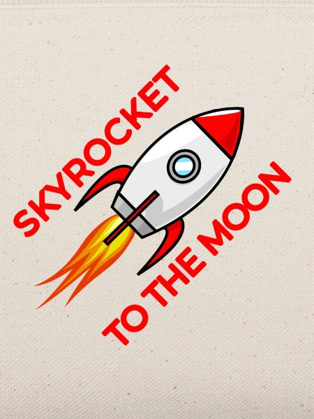 Raketenstart zum Mond