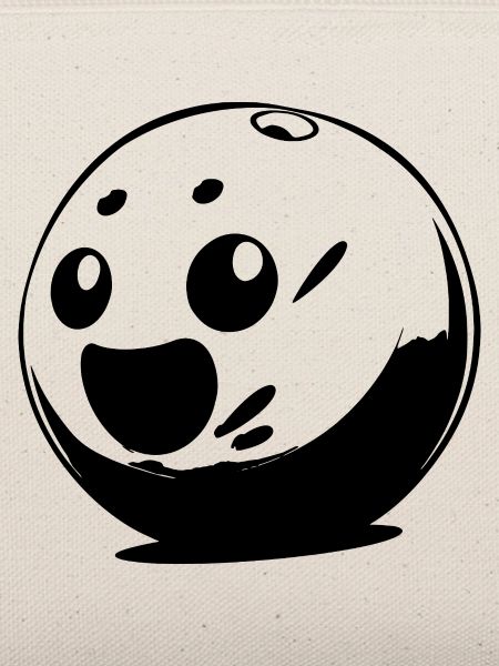 Cartoon Bowlingkugel