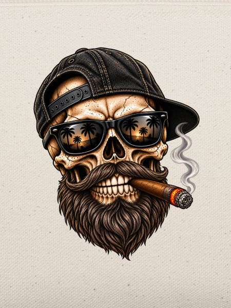 Skull Vibes – Bartmode auf Bearded Skull