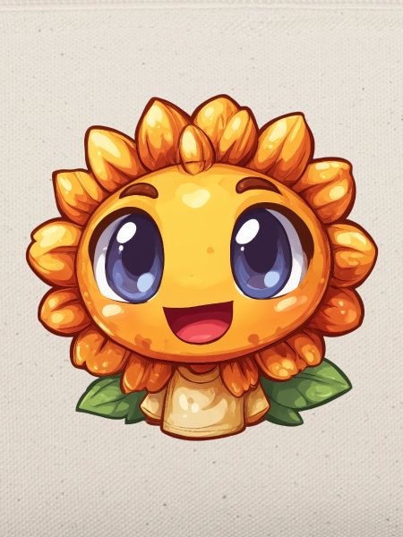 Lächelnde Sonnenblume Charme