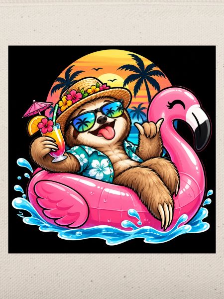 Träulheitsurlauber auf Flamingo