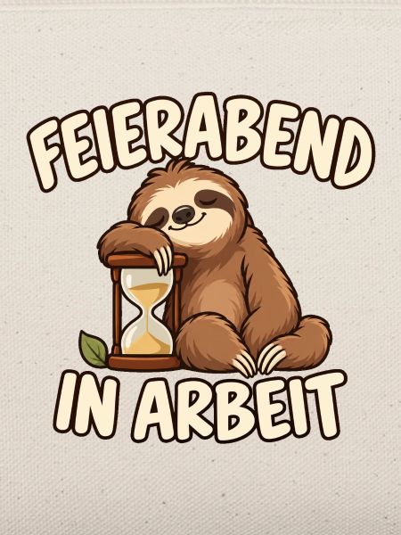 Faultier – Feierabend in Arbeit