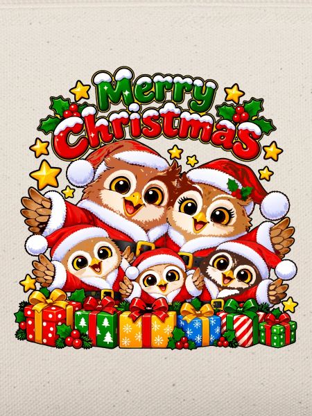 Weihnachts Eulen