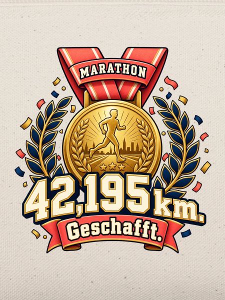 Marathon geschafft – 42,195 km