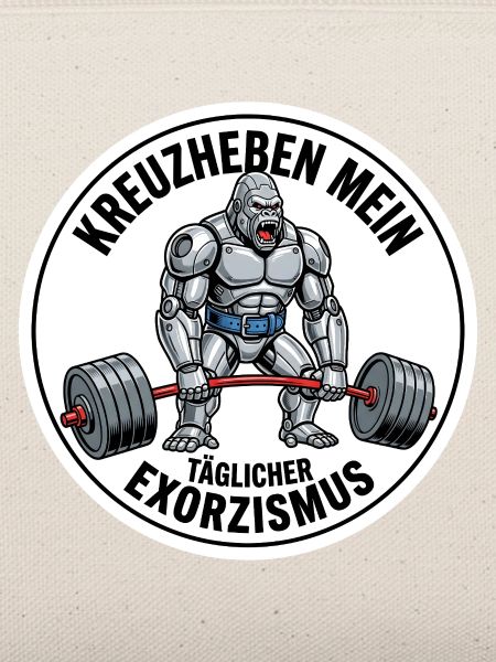 Exorzismus Kreuzheben Powerlifter Workout