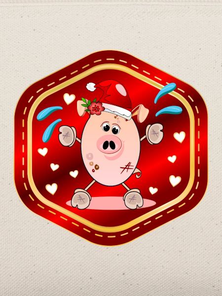 Weihnachtsmann Schwein Weihnachten