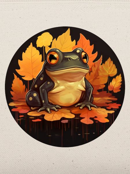 Herbstfrosch bei Sunset, Dunkle Stimmung