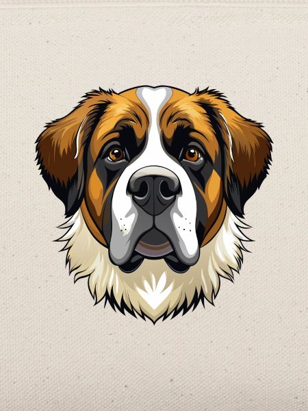 Bernhardiner Hundekopf