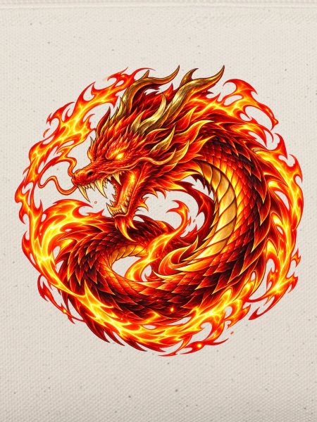Infernales Drachenwappen