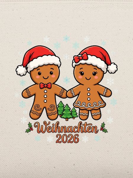 Weihnachten 2026 Lebkuchenmann & Lebkuchenfrau