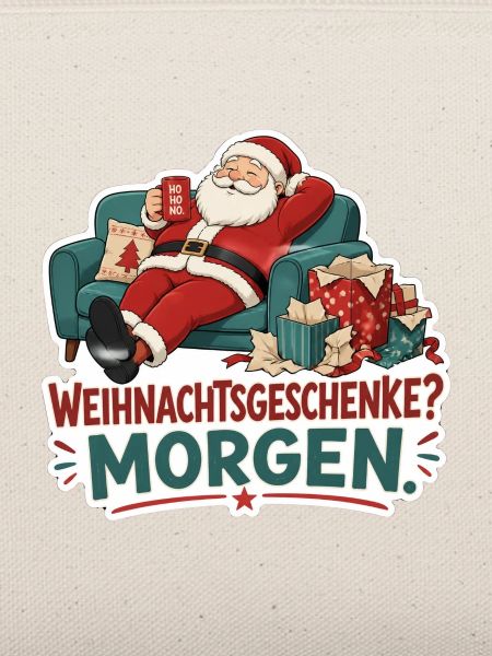 Weihnachtsgeschenke Morgen Cartoon