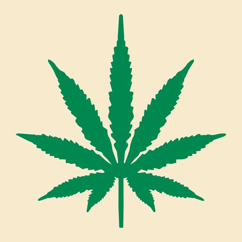 Marihuana-Blatt