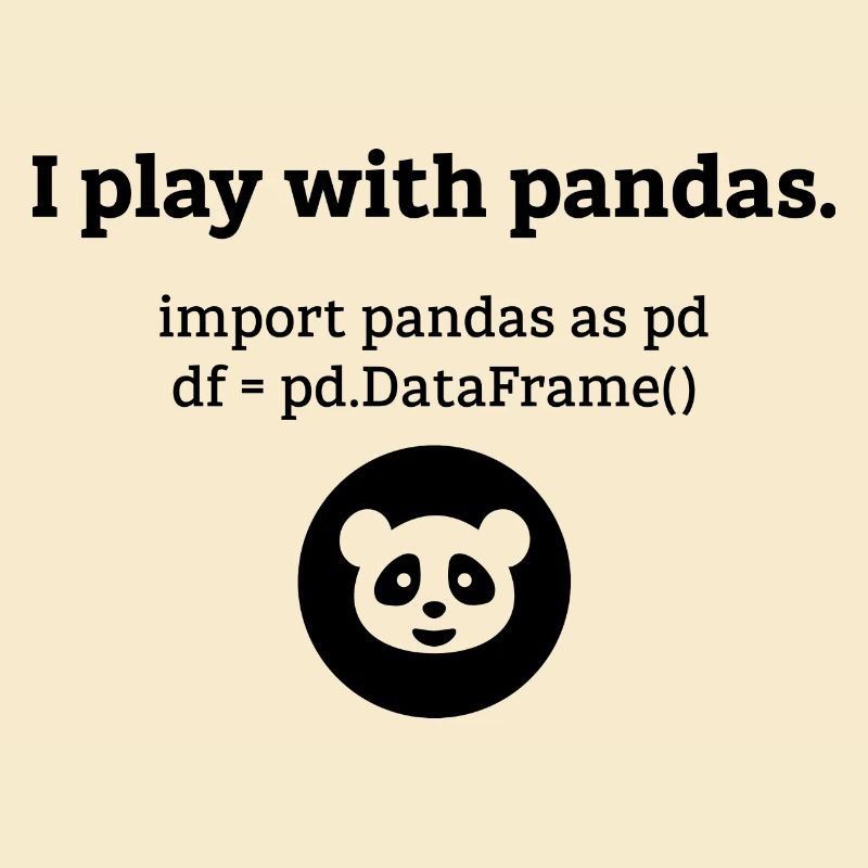 Pandas Data Science Computer Science Gift