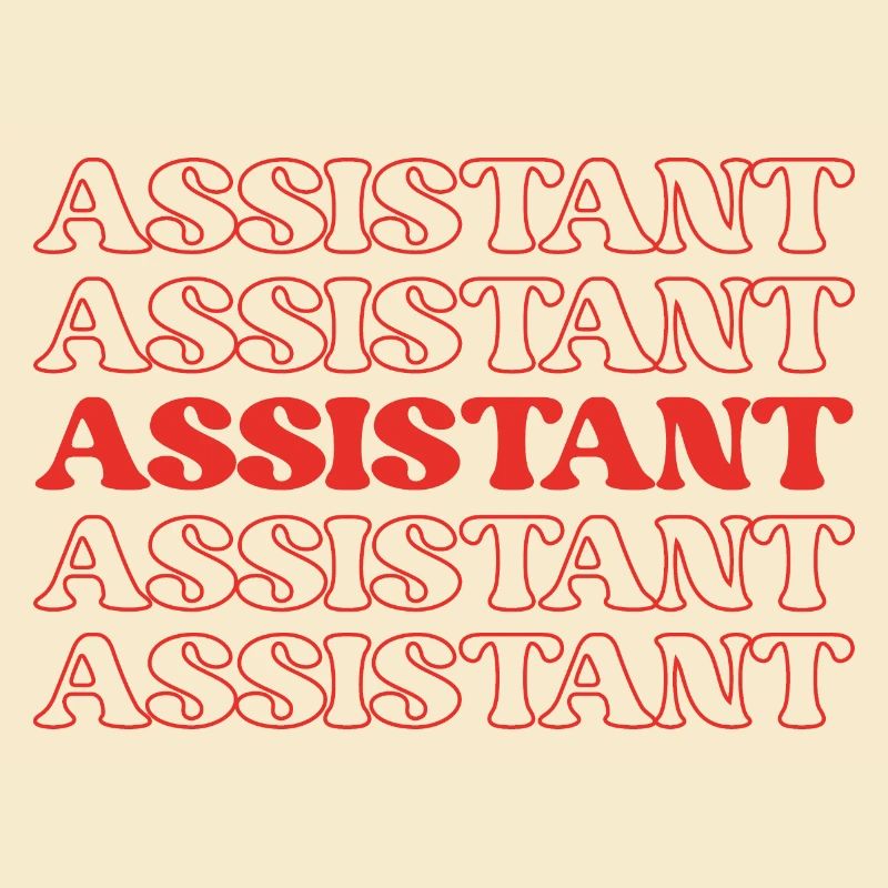 Assistent Assistent Helfer Unterstützer