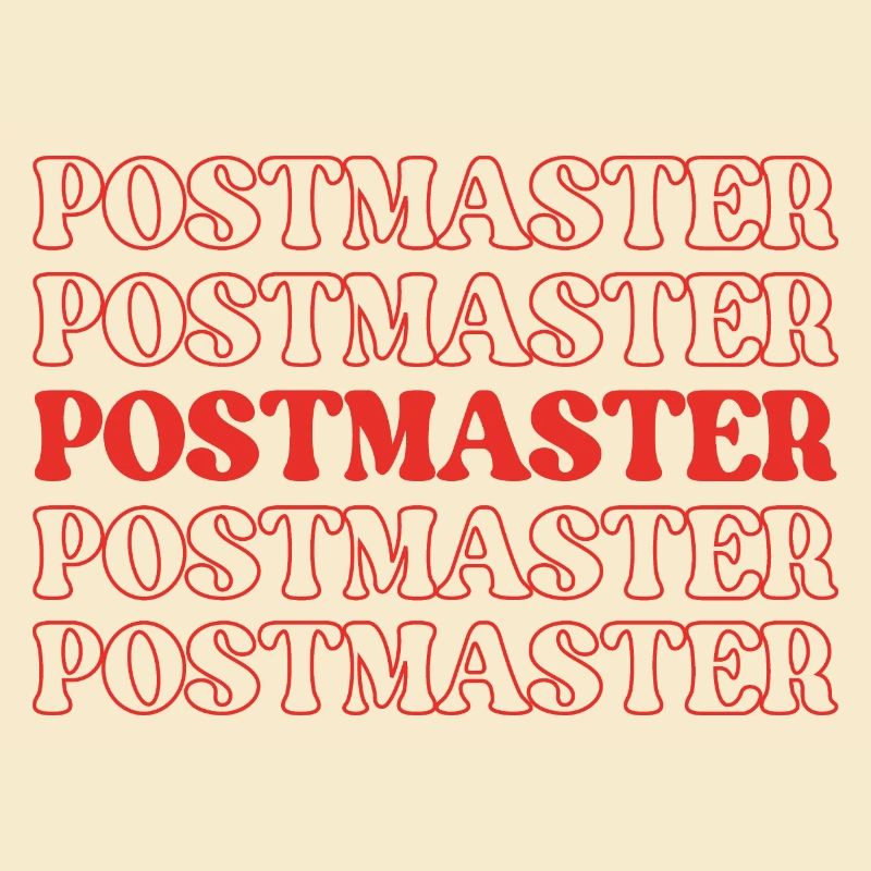 Postmaster Mail Carrier Post Office Manager