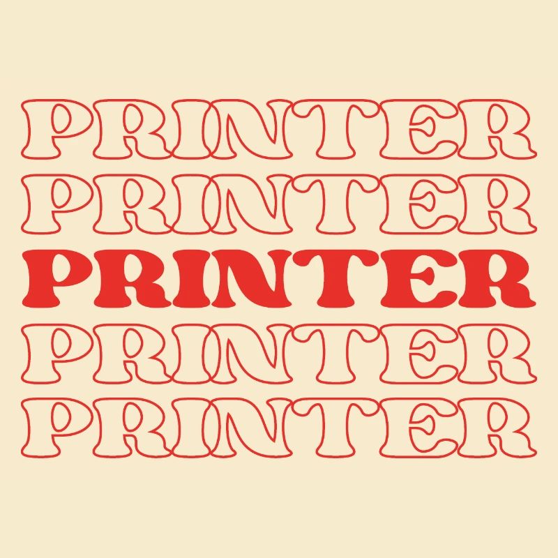 Printer Press Operator Typesetter Print Worker