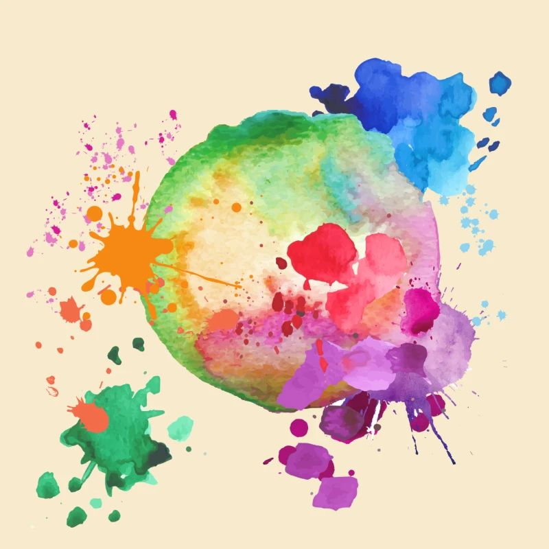 Explosion de couleur