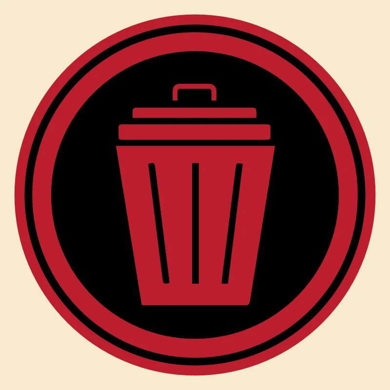 Garbage can icon