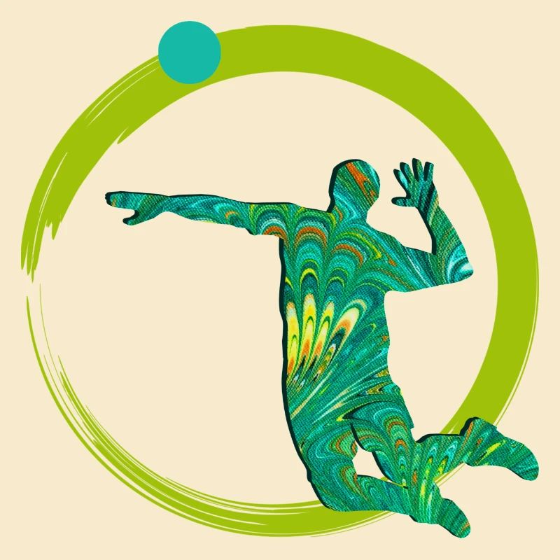 Volleyball player E 71